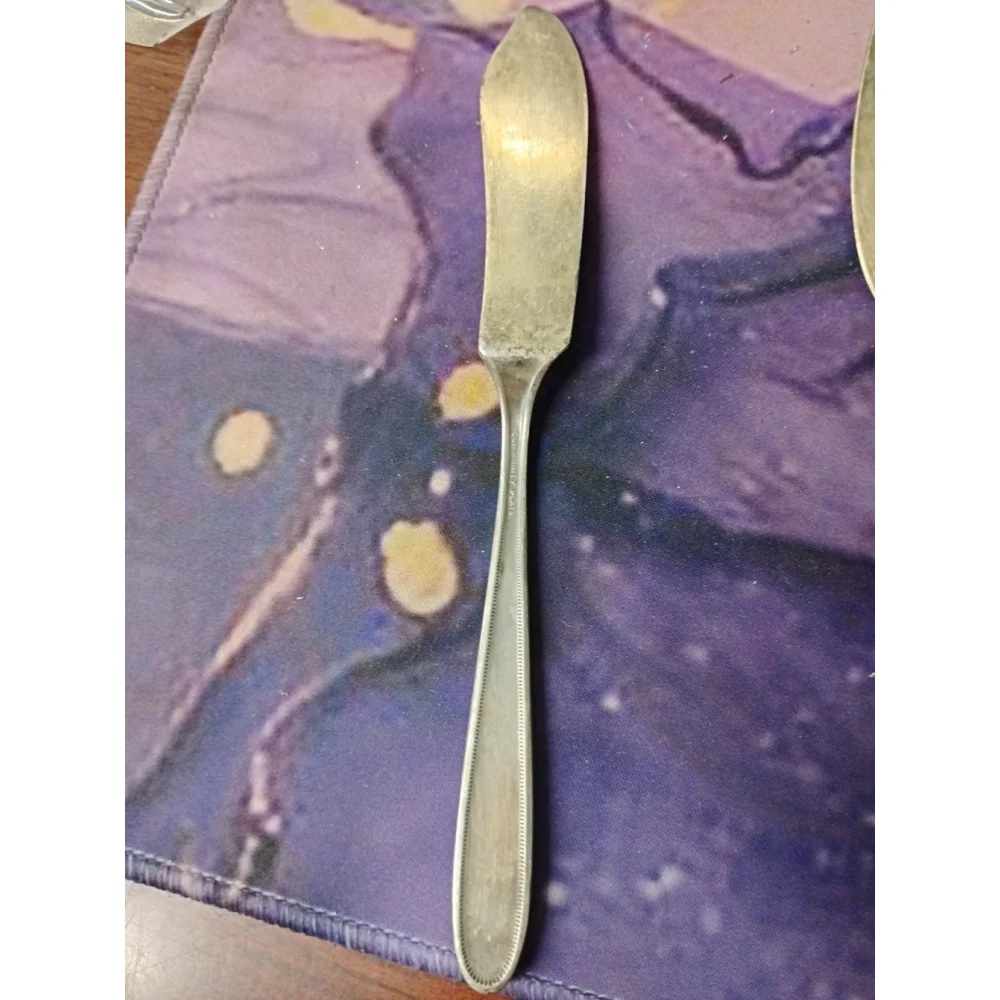Silverplate Butter Knife by Oneida Silver Community in the Grosvenor‎ Pattern